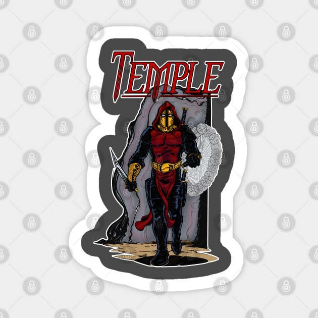 Temple Walking Sticker by Force 1 Studios LLC